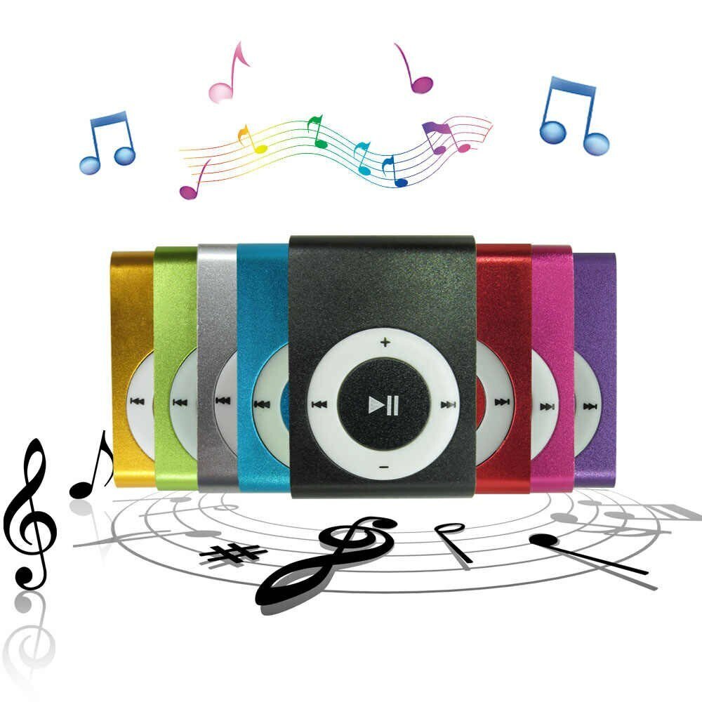 Mini MP3 MP4 Player USB Flash Disk Rechargeable with Charging Cable and Handsfree (Random Color) - Image 3