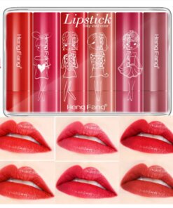 HangFang Silky Vivid Color Matte Lipstick pack of 6