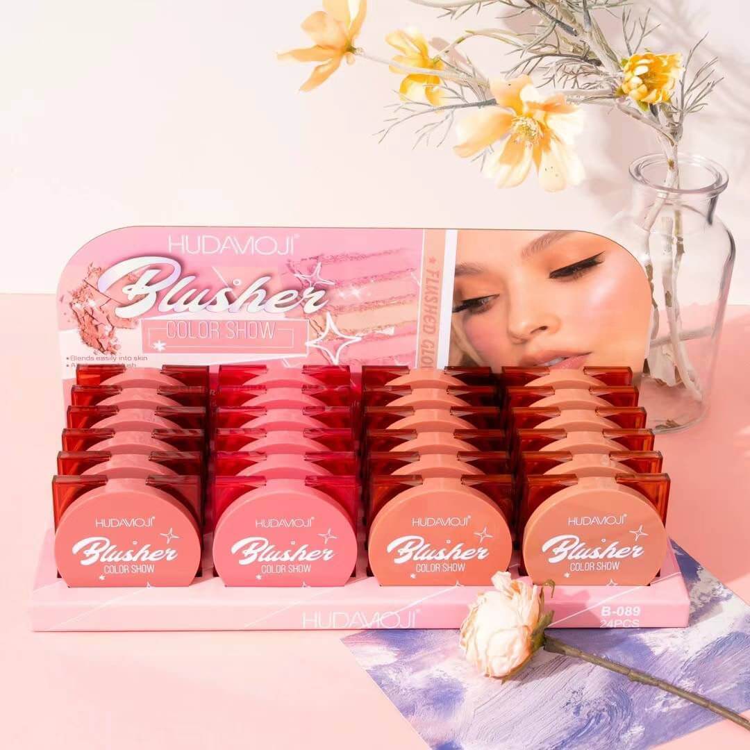 HUDAMOJI Matte Color Show Blusher Set Of 4 Blushon