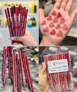 Flormor Lip Liner Matte Pencil Set of 12Pcs