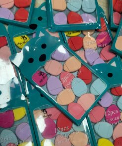 Top Beauty Mini Finger Puff Dry/Wet pcs of 12