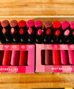 Maybelline Velvet Matte Lipstick Set Of 12