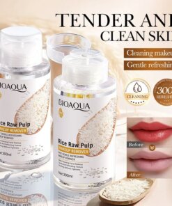 Alternative view of BIOAQUA Rice Raw Pulp Makeup Remover – Rice Gentle Refreshing Makeup Remover (300ml)