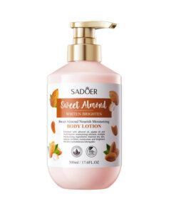 SADOER Sweet Almond Whitening & Brightening Moisturizing Body Lotion – 500ml
