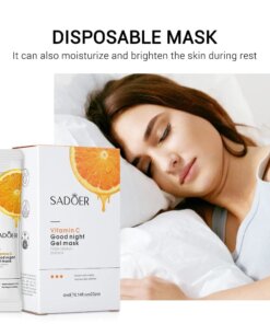 Alternative view of SADOER Vitamin C Good Night Sleep Gel Mask – Fresh Orange Essence 4ml × 20 pcs