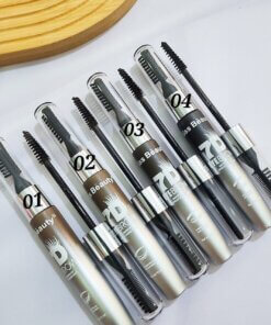 Kiss Beauty 7D Brown Eyebrow Mascara With Setting Brush Applicator