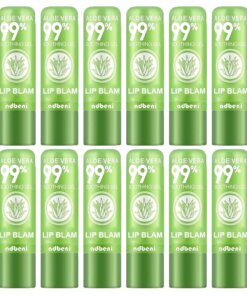 Aishali 99% AloeVera Lipstick Lip Balm Soothing Gel Pack Of 12
