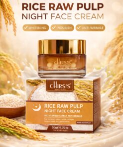 Chirss Vitamin C & Rice Raw Plup Cream (Day & Night)