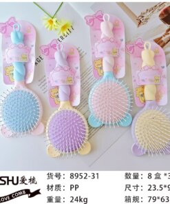 Aishu Teddy Bear Love Hair Comb