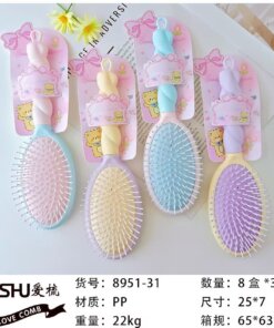 Aishu Love hair comb (Random Colors)
