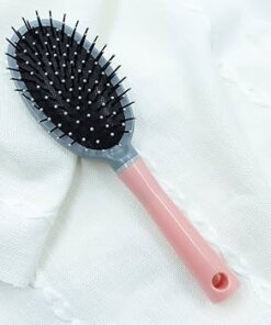 Alternative view of Pink Airbag For Men & Woman Detangling & Massage Hair Brush with Plastic Bristles Oval Shape