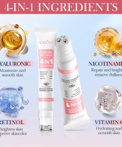 Alternative view of SADOER 4in1 Roll-on Moisturizing Dark Circle Eye Cream 20g